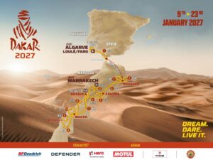 DAKAR 2027: Algarve-Marrakech. E’ arrivato il percorso!